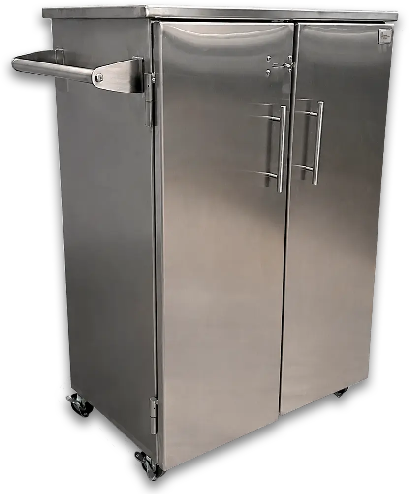 Mueble y armario industrial de acero inoxidable fabricado en El Salvador