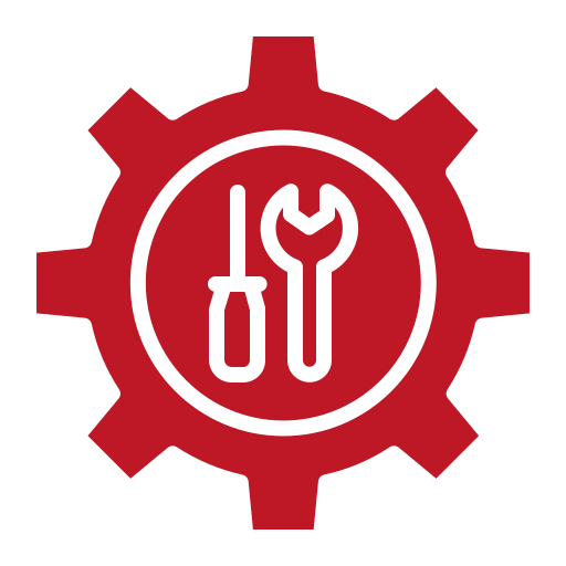 Ícono de herramientas y servicios de mantenimiento mecánico en El Salvador