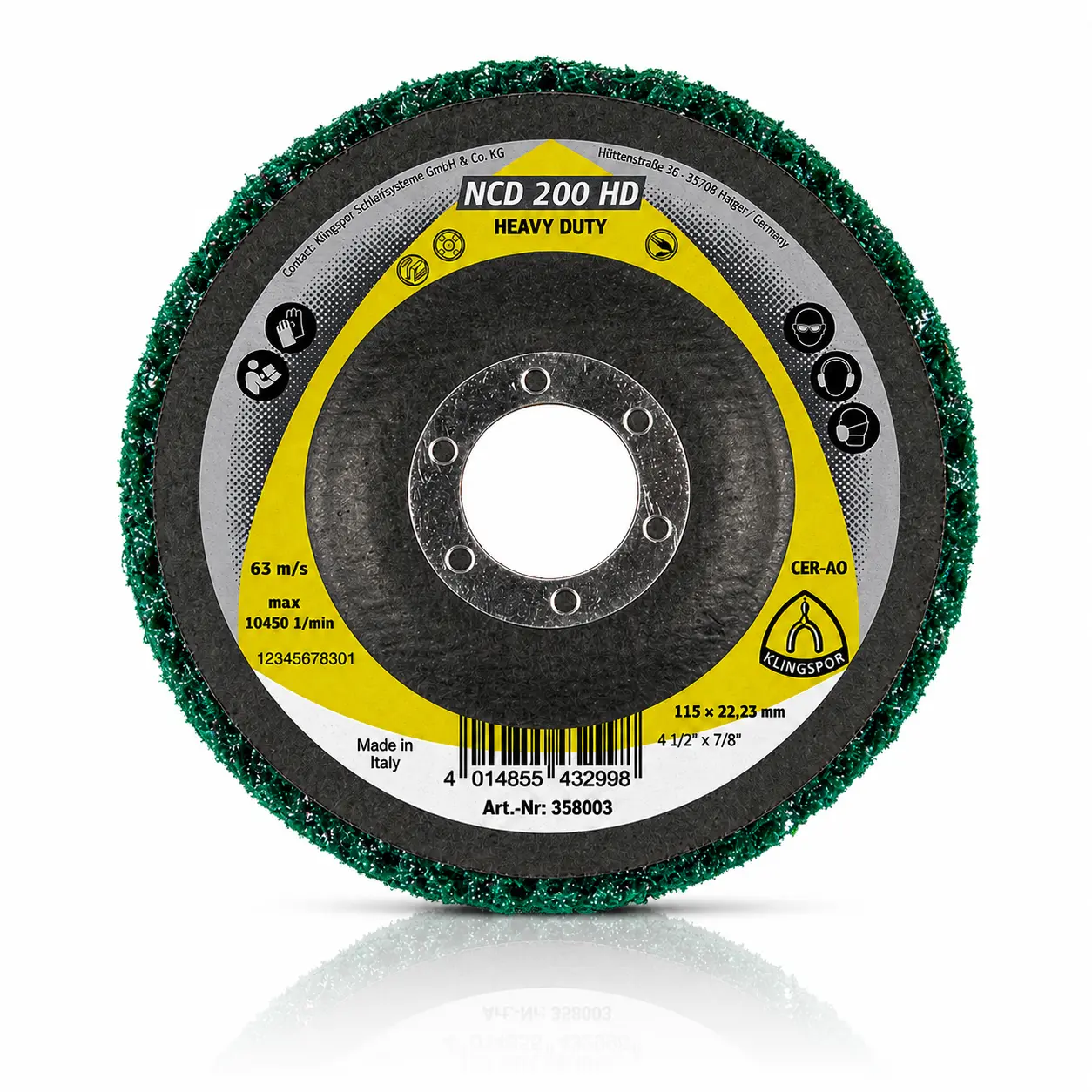 DISCO DE FIBRA NEGRO NCD200HD