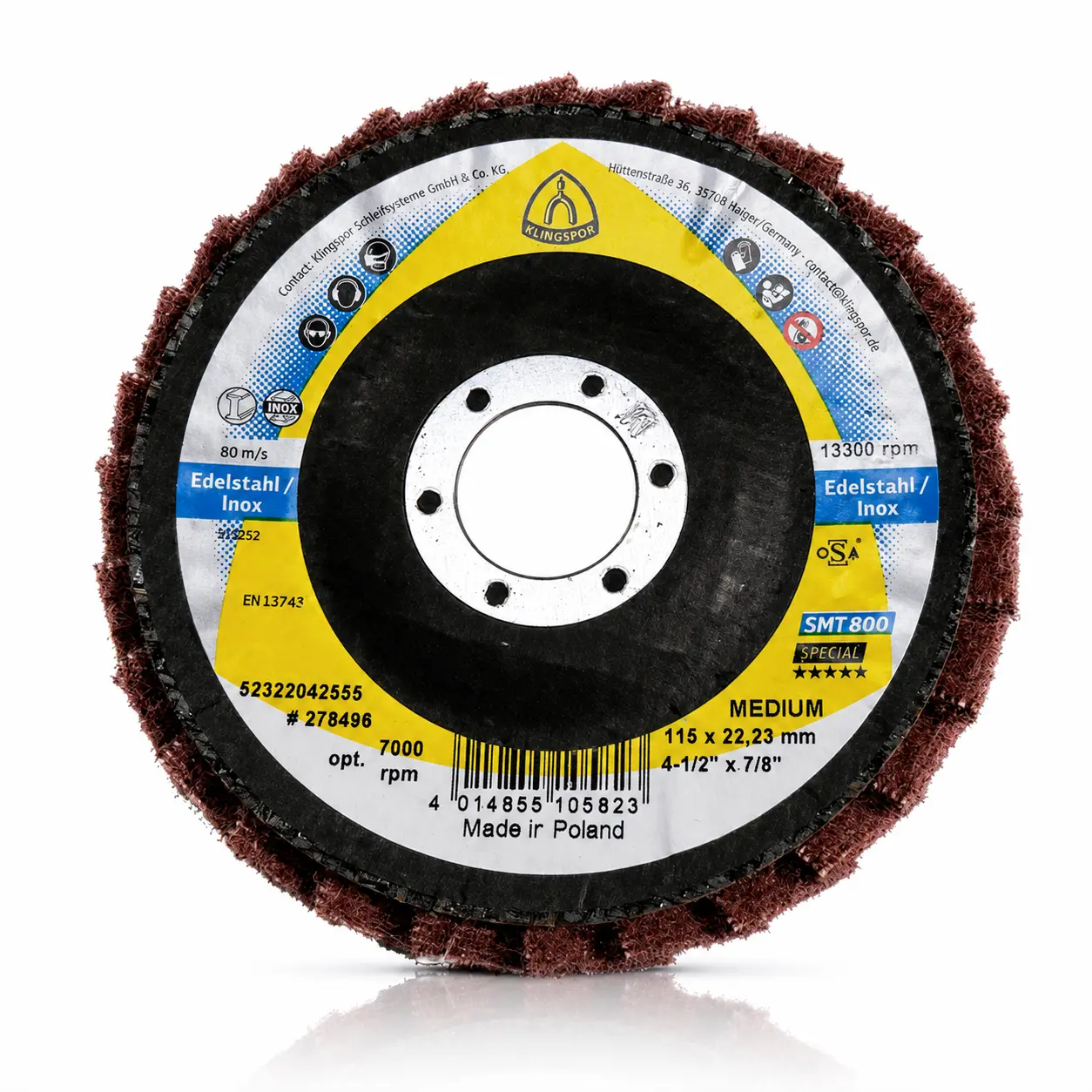 DISCO DE POLIRCO MEDIO SMT 800M