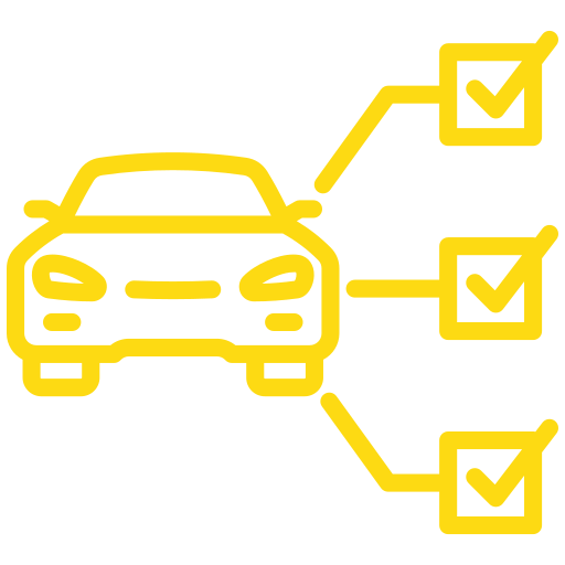Ícono de especificaciones técnicas y accesorios automotrices en El Salvador