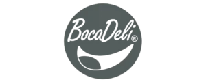Logotipo oficial de golosinas BocaDeli en El Salvador
