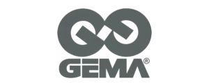 Logotipo de Grupo Empresarial Metálico GEMA en El Salvador