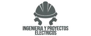 Logotipo de Ingeniería y Proyectos con casco industrial en El Salvador